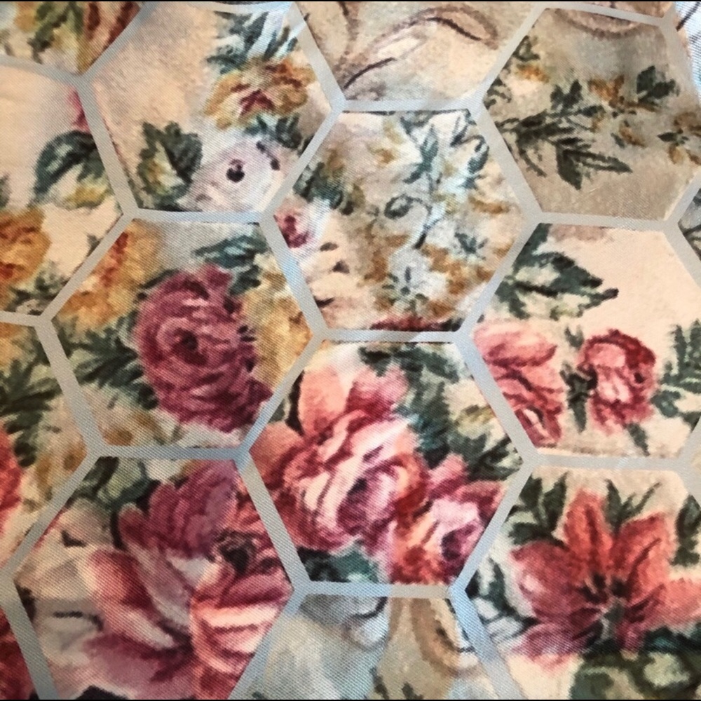 Nwt Ted Baker Atisana Patchwork Bardot Dress - image 5